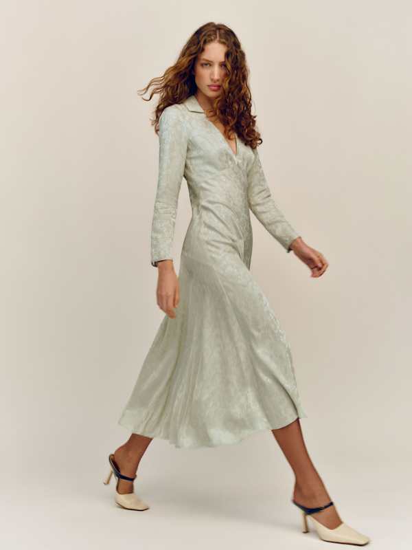 Zarielle Dress - Soft Green